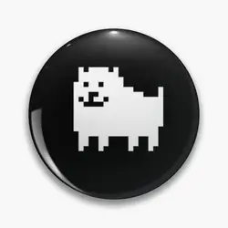 Undertale Annoying Dog  Pin Buttons Brooches  Jewelry Accessory Customize Brooch Fashion Lapel Badges