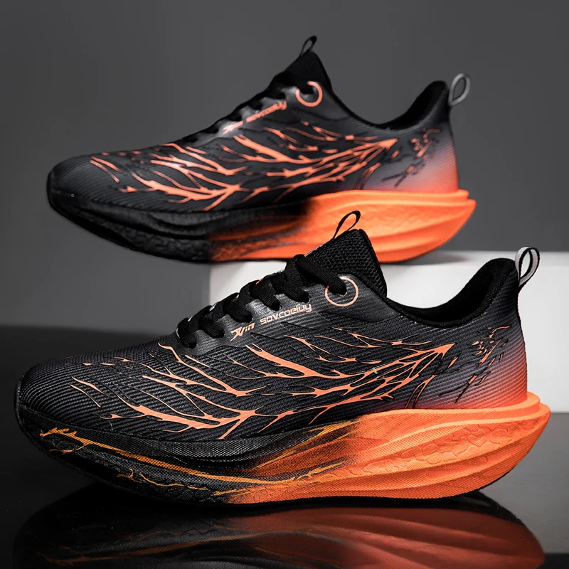 

Кроссовки для бега с карбоновой пластиной, специализированные для марафона, мужские и женские, дышащие, легкие, удобные, спортивные, нескользящие.