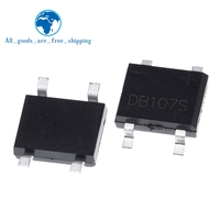 TZT 10PCS DB107 DB107S 1A 1000V