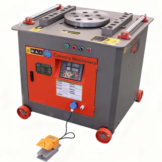 

Прецизионный станок для гибки деформированной стали с частотой вращения двигателя 1400 об/мин, автоматический станок для гибки стальных прутков для строительства