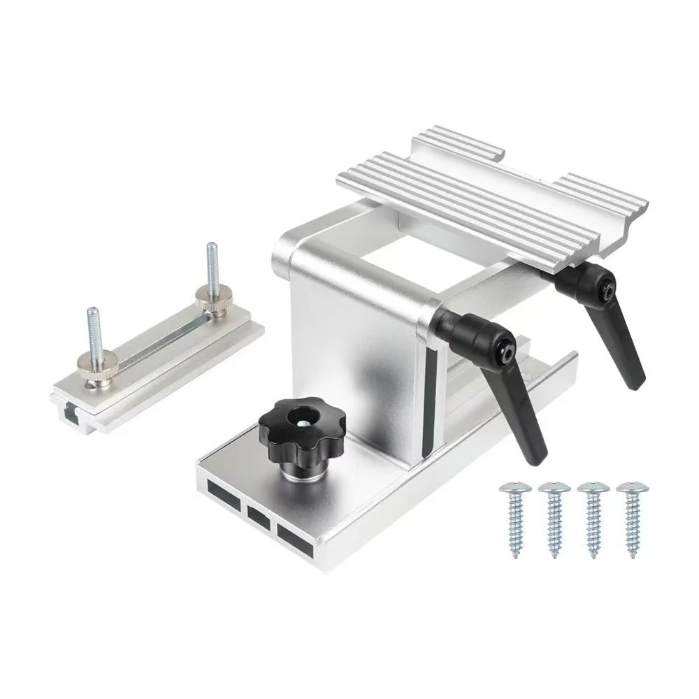 New Cabinet Door Mounting Jig, with Support Arm&Clamp Multifunctional Woodworking Installation Drawer Furniture Drilling Tools