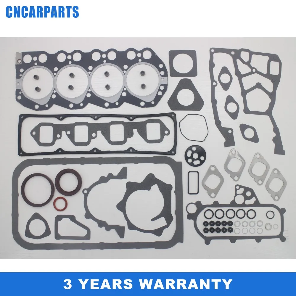 FIT FOR NISSAN PATHFINDER D FORD MAVERICK VAN 2.7 TD TD27 Metal Engine Rebuilding Kits Full HEAD Gasket Kit 10101-43G85 VRS