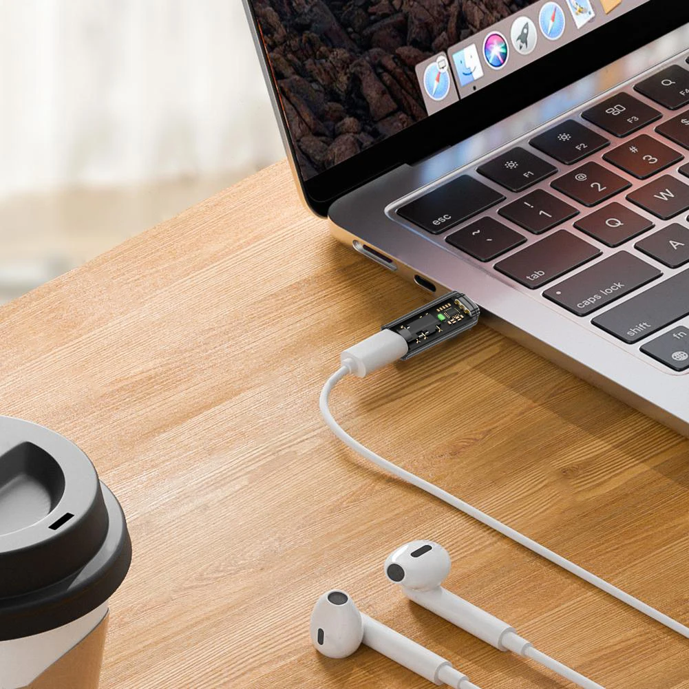 Adaptador de Audio tipo C a 3,5mm USB tipo C a adaptador auxiliar de 3,5mm adaptador auxiliar para auriculares para iPhone 15 Samsung Galaxy S24 S23 Ultra