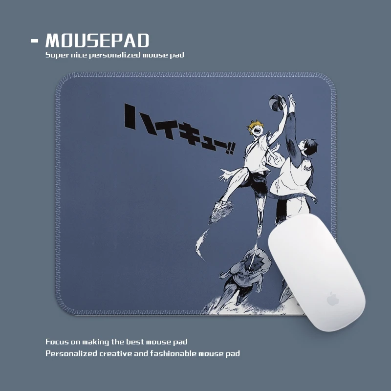 

Anime Haikyuu!! Cosplay Square Mouse Pad Office Home Desk Mat Antiskid Ambitus