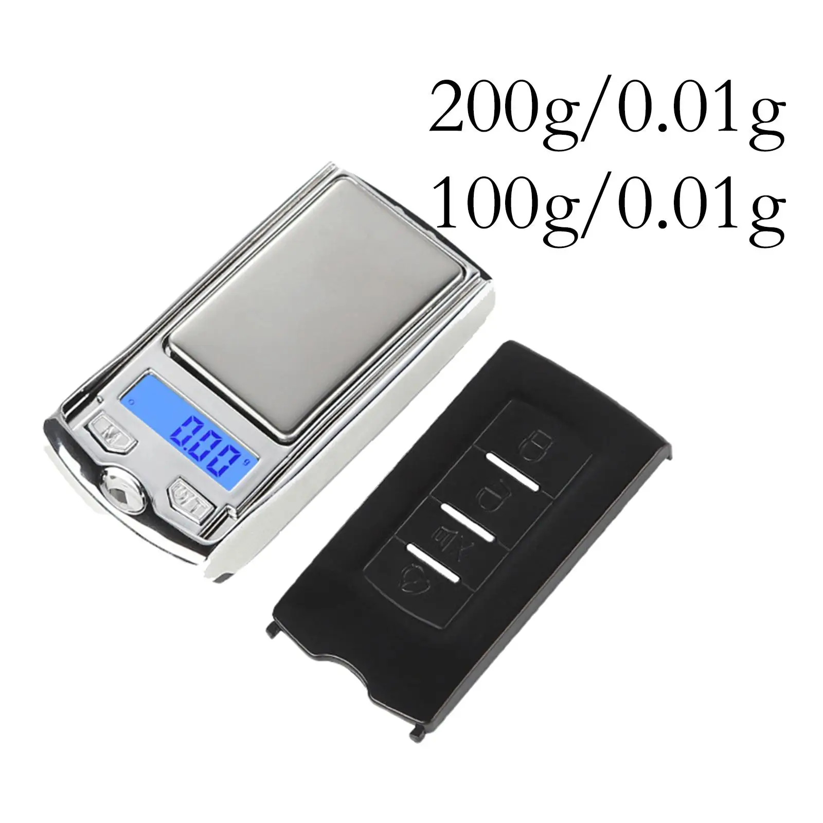 Jewelry Scales LCD Screen Electronic Car Key Shape Electronic Scale for Medicine