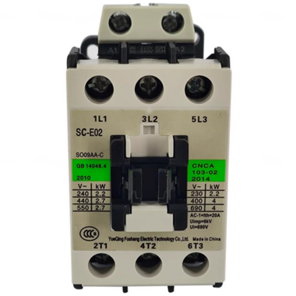 Рисунок 5 - Контактор SC-E02 SC-E03 SC-E04