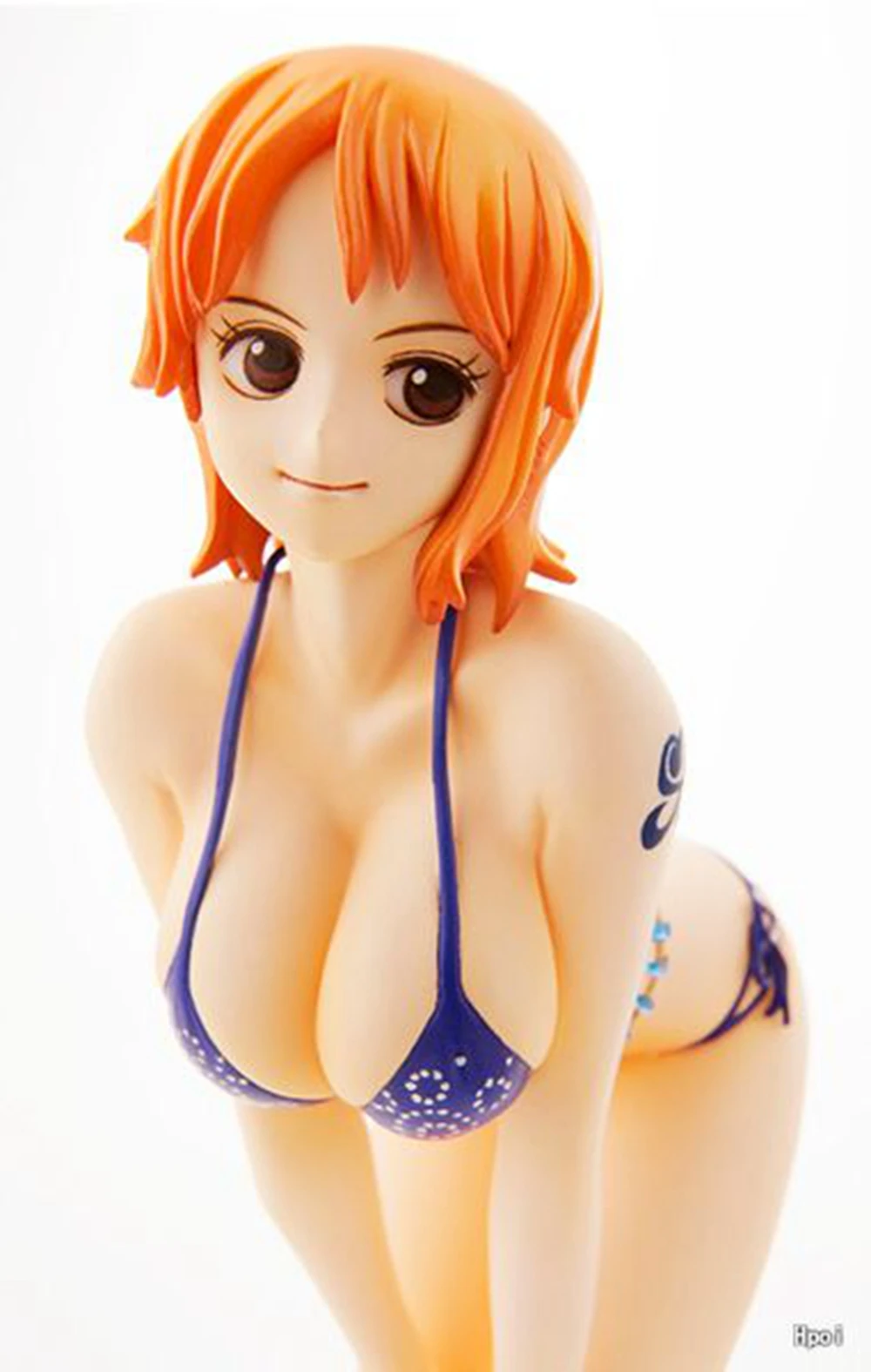 17cm anime uma peça pop maiô nami rosa modelo brinquedo presente coleção encaixotado luffy edição limitada-z retrato de piratas