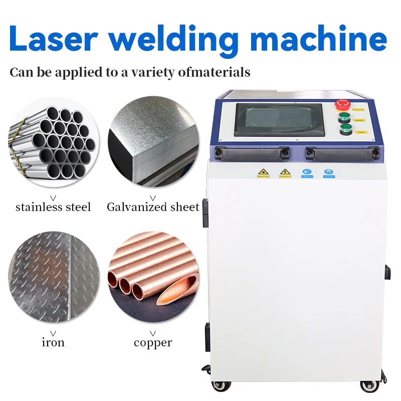 Easy Operating 4 in 1 Handheld Fiber Laser Welding Machine 1KW 1.5KW 2KW 3KW Laser Machine for Efficient Metal Welding