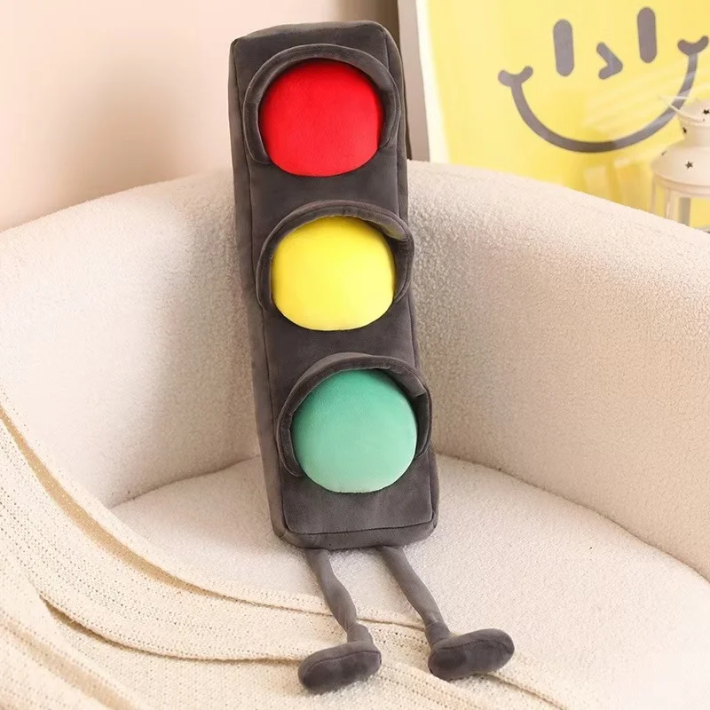 Christmas Special Cute Dolls Traffic Light Signal Pillows 55/80/100cm Anime Plush Toys Soft Stuffed Animals