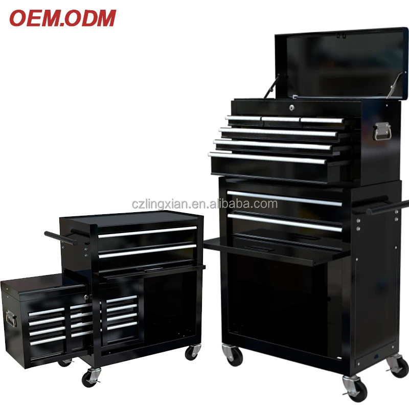 

Металлические шкафы для хранения инструментов от производителя OEM, металлический инструментальный ящик на колесах для гаража
