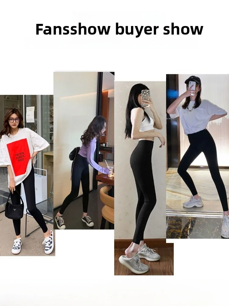 Pantaloni Yoga a Vita Alta Sottili da Donna, Primavera Autunno, Pantaloni Modellanti, Abbigliamento Esterno Snellente, Sollevamento Glutei, Strato Base P...