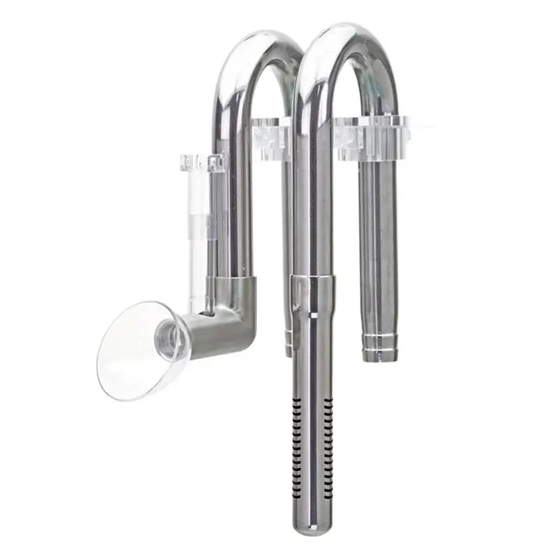 

Inflow Outflow Pipe Aquarium Oil Film Skimmer Filter Pipe Stainless Steel Water Tube Fittings Inflow Outflow Supplies For