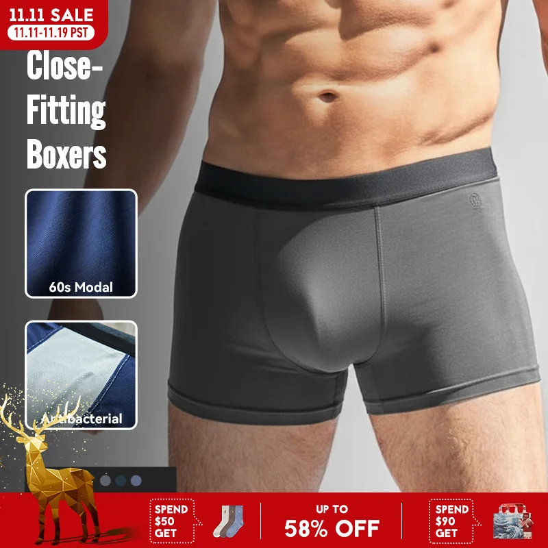 

Maden 1/3/6/9 шт. модальные антибактериальные трусы-боксеры дышащие тонкие трусы из ледяного шелка удобные трусики бесшовное мужское нижнее белье