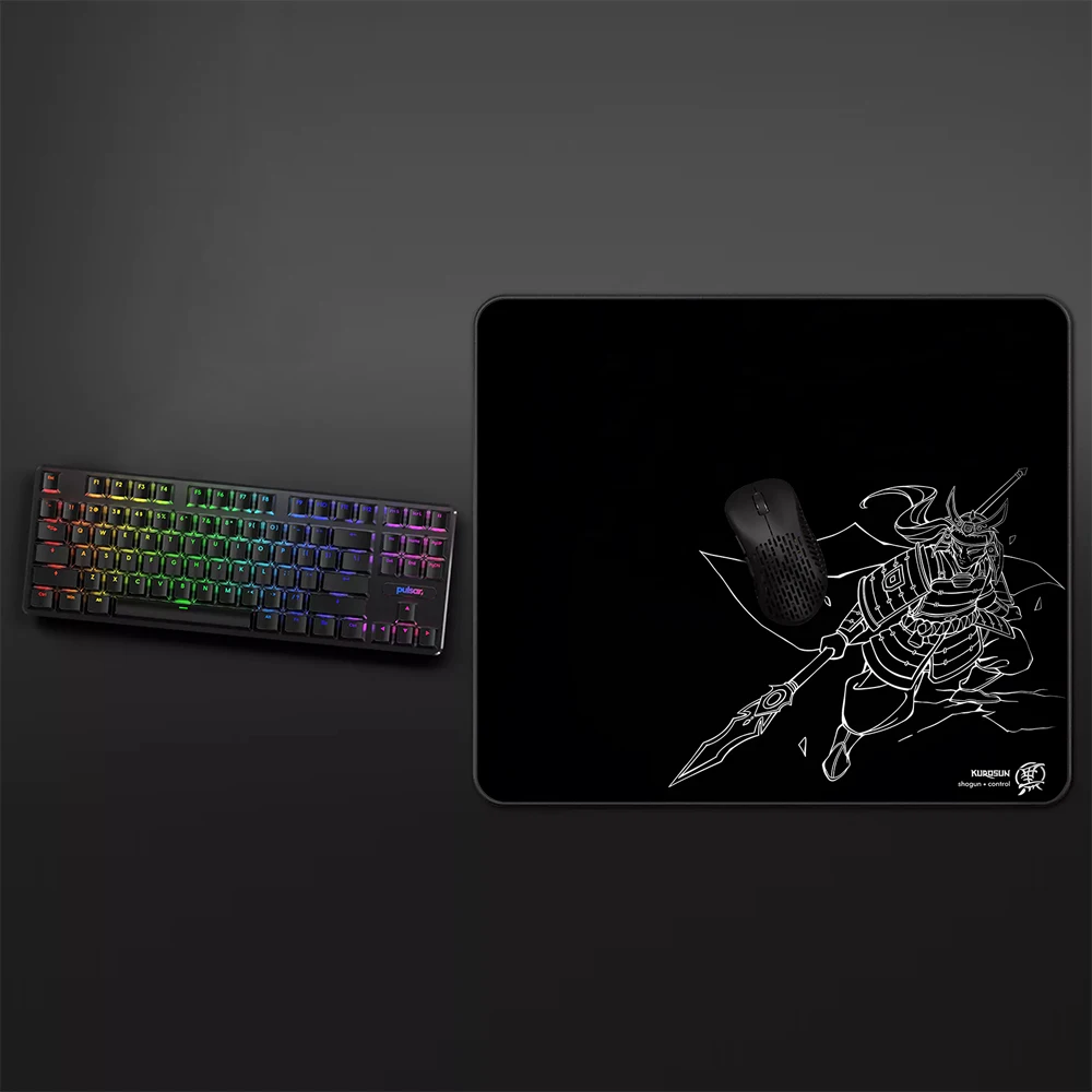 Gamer E-Sports Mouse Pad Kurosun Shogun Gaming Mousepad 45*40cm Rubber Mouse Mat Game Professional Non-Slip Computer Desk Mat XL