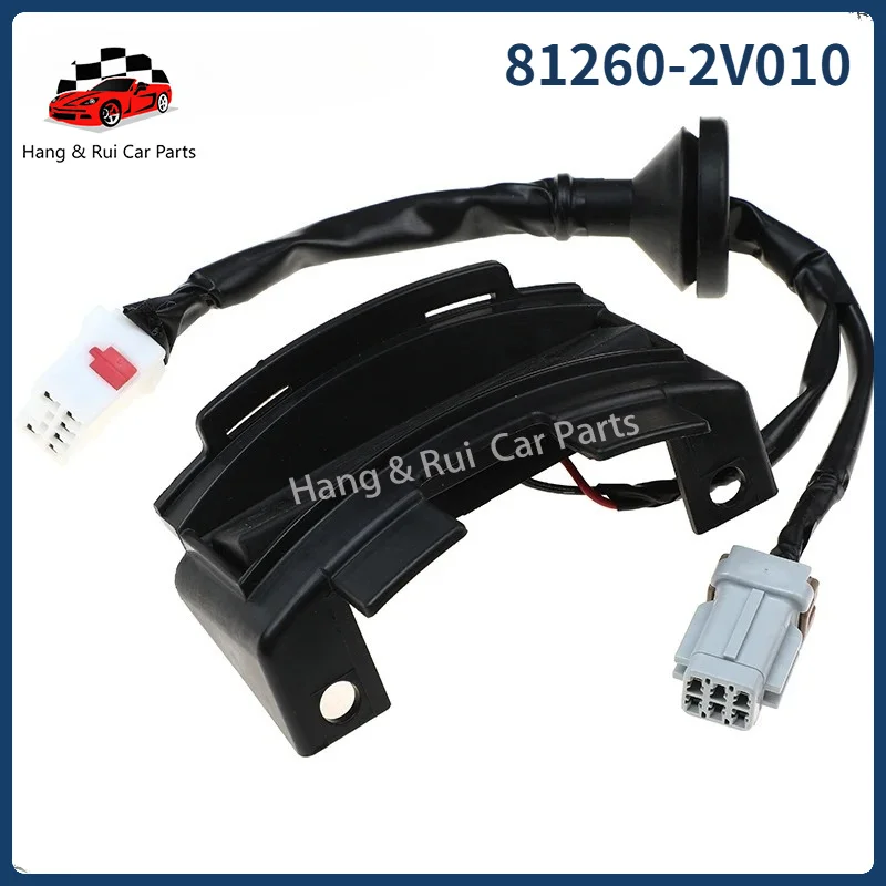 Boutons de déverrouillage de coffre arrière 81260-2V010, bouton d'ouverture de hayon de voiture 812602V010 pour Hyundai Veloster 2012-2017