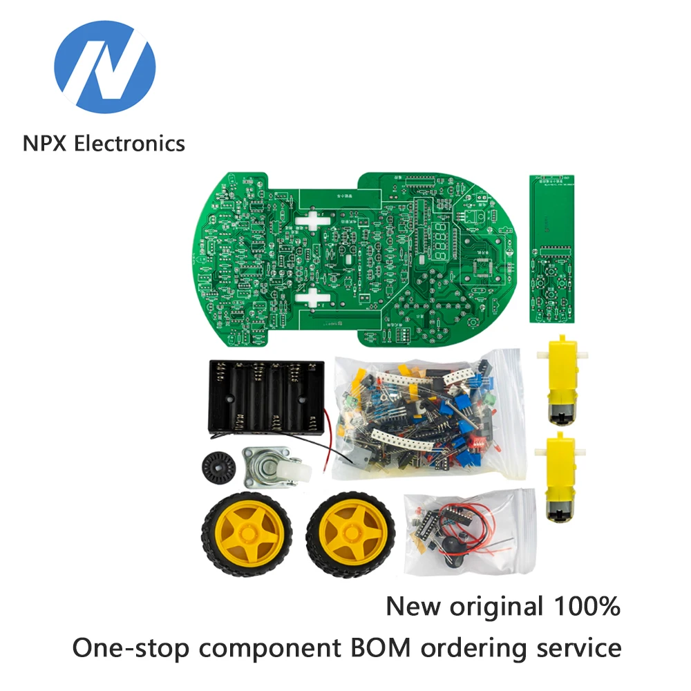 

Паяльная плата, однокристальный микроконтроллер, интеллектуальный автомобильный пульт дистанционного управления, отслеживание и предотвращение препятствий, соревнования навыков транспортных средств