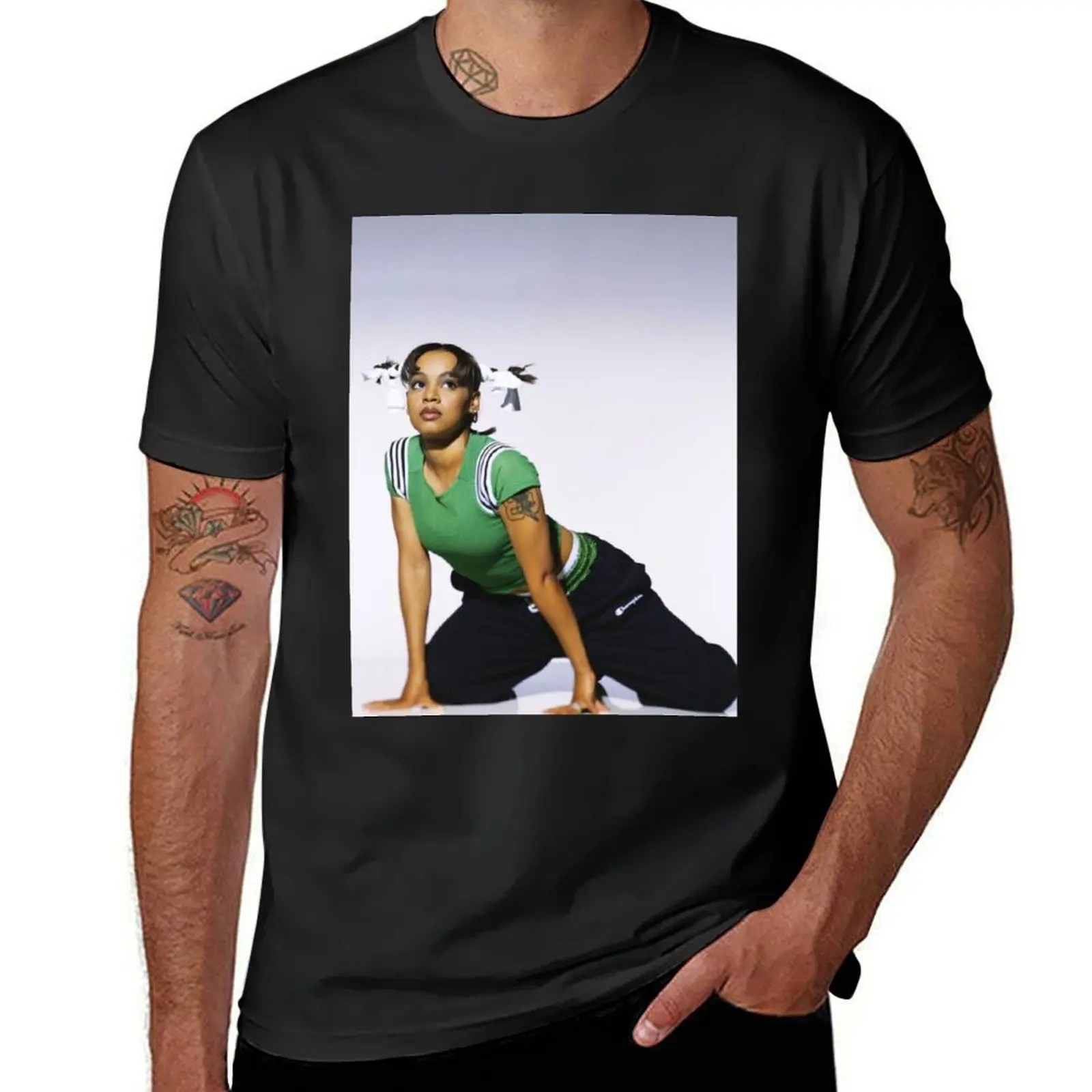 

Left Eye - tlc poster lisa lopes T-Shirt summer top Luxury man funny meme t-shirts cute tops men t shirt