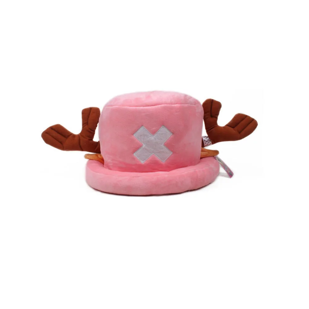 Kawaii Chopper Hüte One Piece Anime Plüsch Hut Warme Winter Kappe Cosplay Requisiten für Frau Mann Geschenke Mode Zubehör