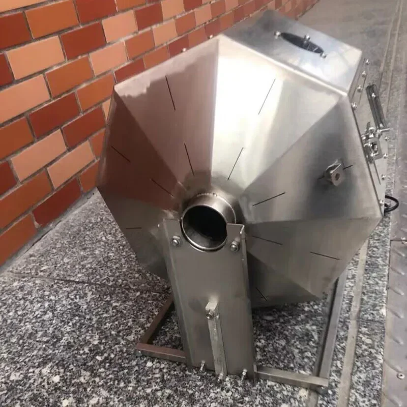 Electric Coffee Bean Roaster 14.5L Capacity 110V/220V Gas Direct Fire Nuts Grain Soy Bean Roasting Machine