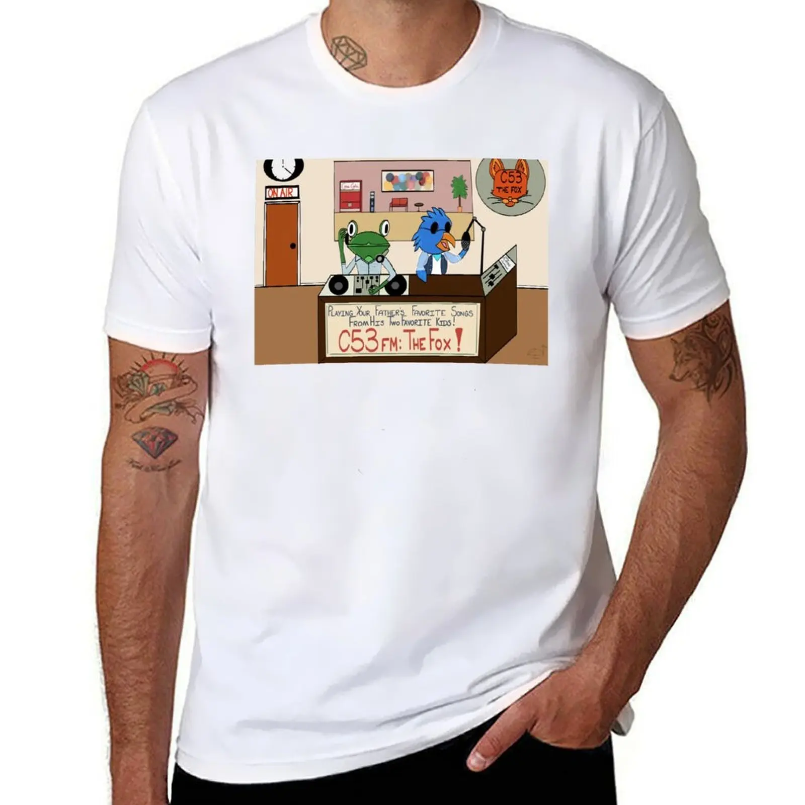 

C53FM: The Fox! T-Shirt man t shirt cotton high quality anime tshirt T-Shirt