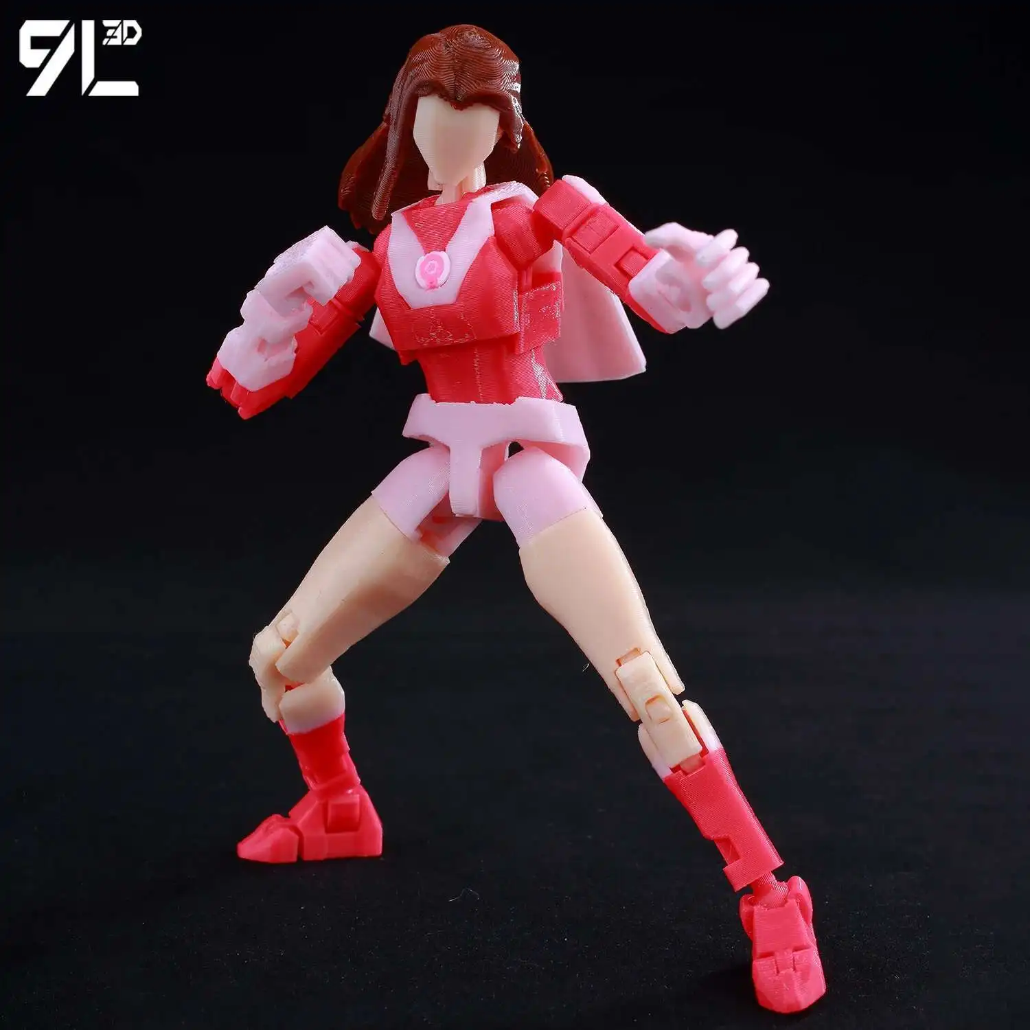 9L 3D Invincible Duo Action Figures-Atom & Atom Smasher DC Comics Lucky13 Titan13 Dummy13 Collector'sชุดอะตอมชุดจอแสดงผล