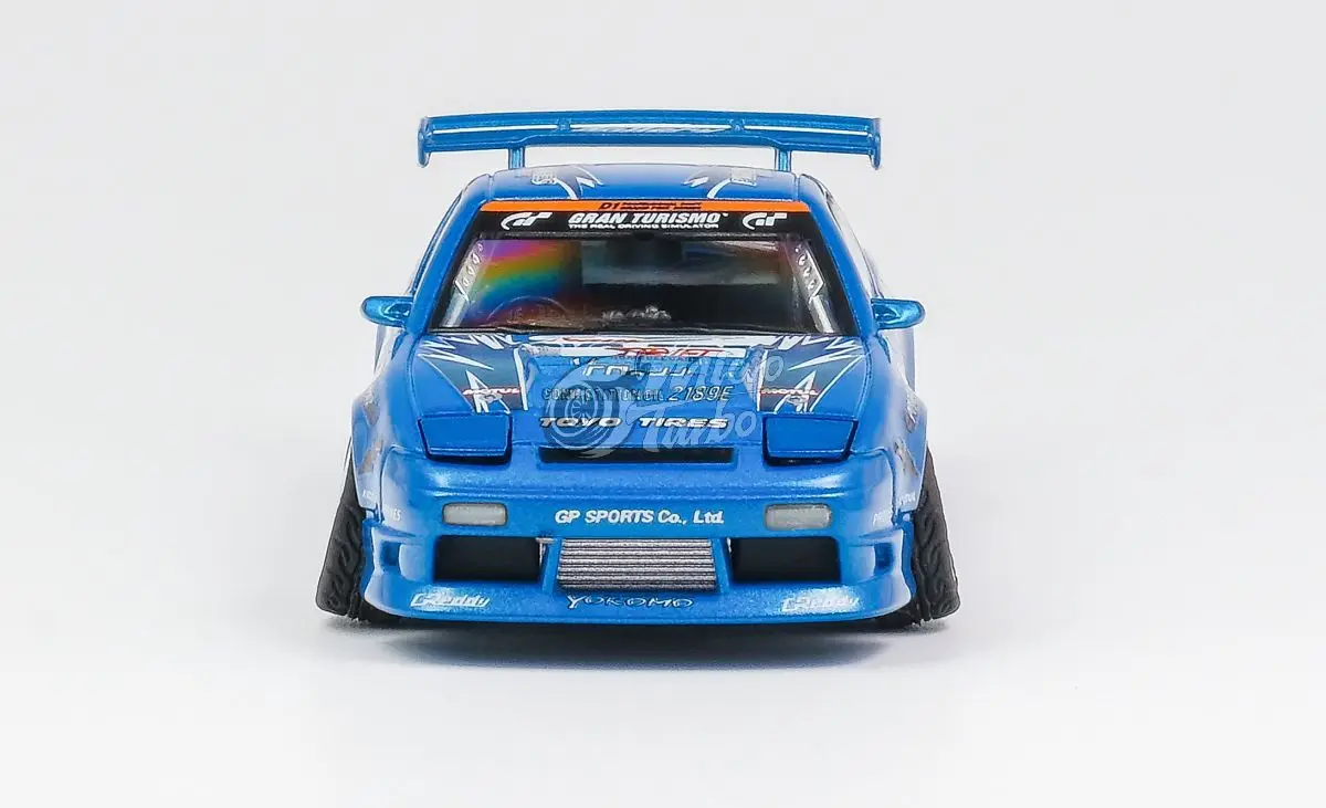 MicroTurbo 1/64 180SX TOYO Metallic Blue Color Diecast Stocks In 2023 Collection Gift Scale Modellauto