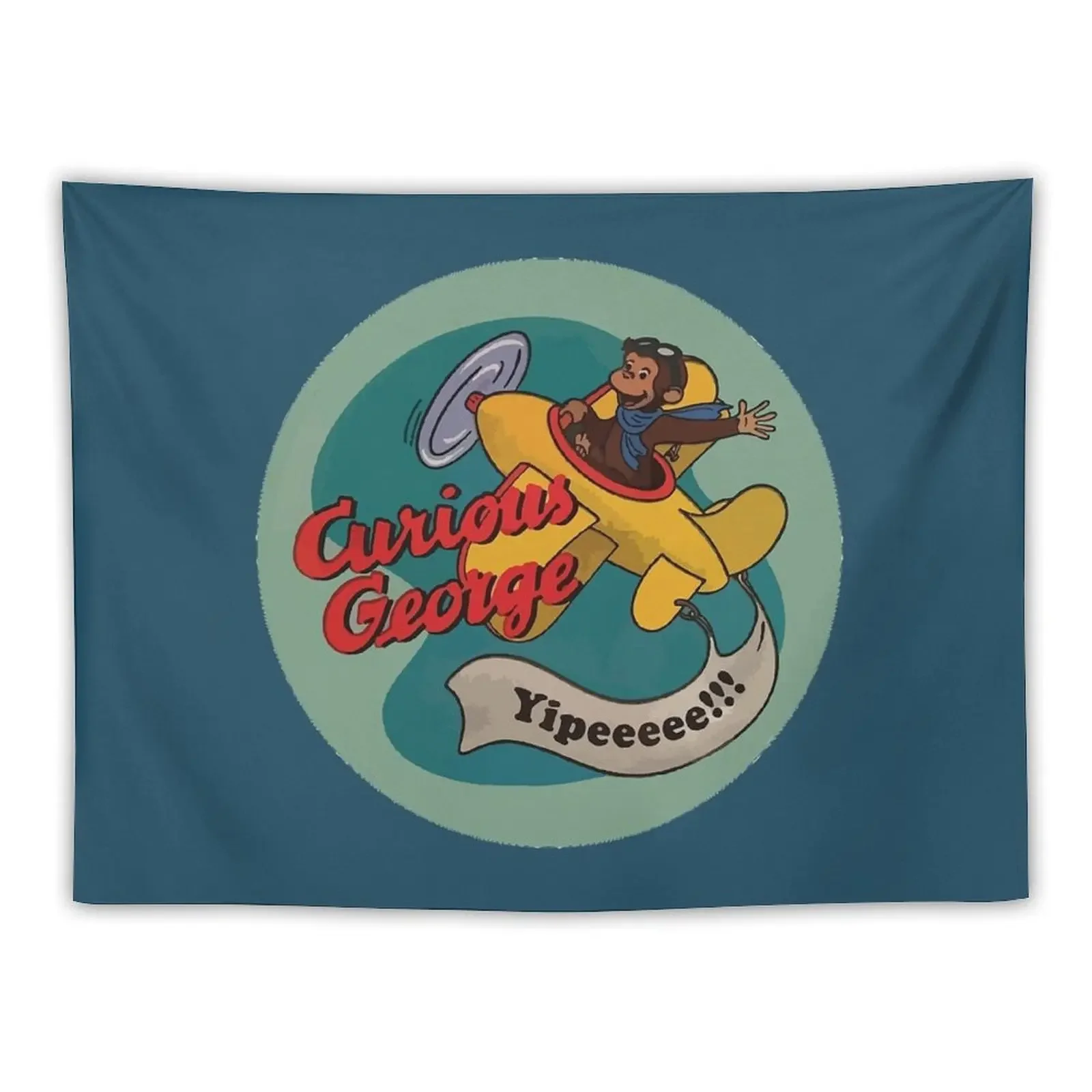 

curious george. Tapestry Cute Decor For Bedroom Tapestry