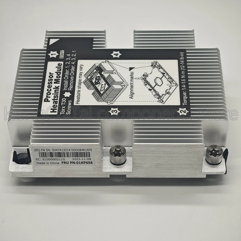 Disipador de calor de trabajo 100% Original 01KP656 ventilador de refrigeración 01KP692 Thinksystem SR650 SR658 SR630 SR530 SR860 SR850 servidor