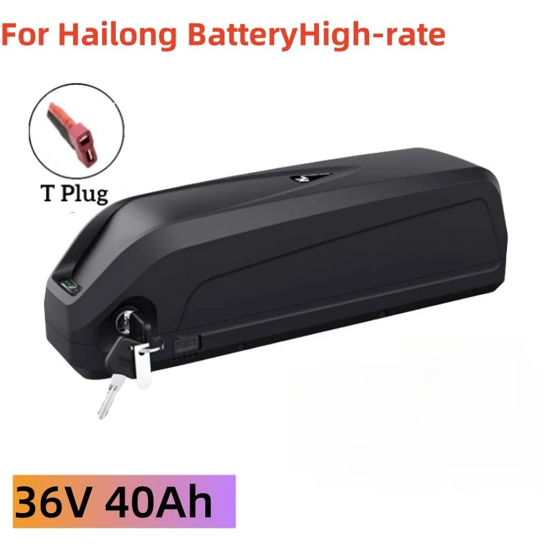 Nieuwe batterij 36V/48V 20/30/40/50/60Ah, geschikt voor achthoekige BBS02, BBS03, BBSHD motor, Hailong batterij 36V, Hailong 48V