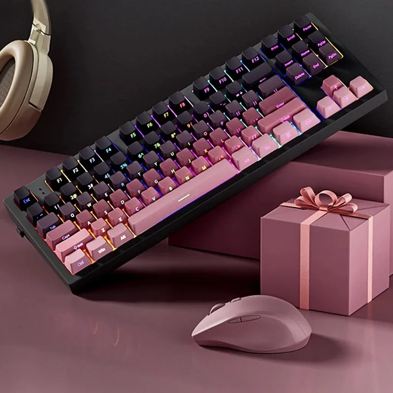 PBT Keycap Set APAYADO Double Shot Side Print Shine Through Backlit Keycaps voor MX Switch Custom mechanisch toetsenbord