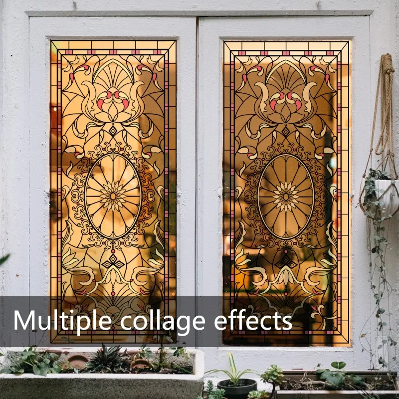 1 Sheet Daisy Butterfly Electrostatic Window Cling Double Sided Glue Free Removable Wall Decal Sticker Home Decorations Stickers
