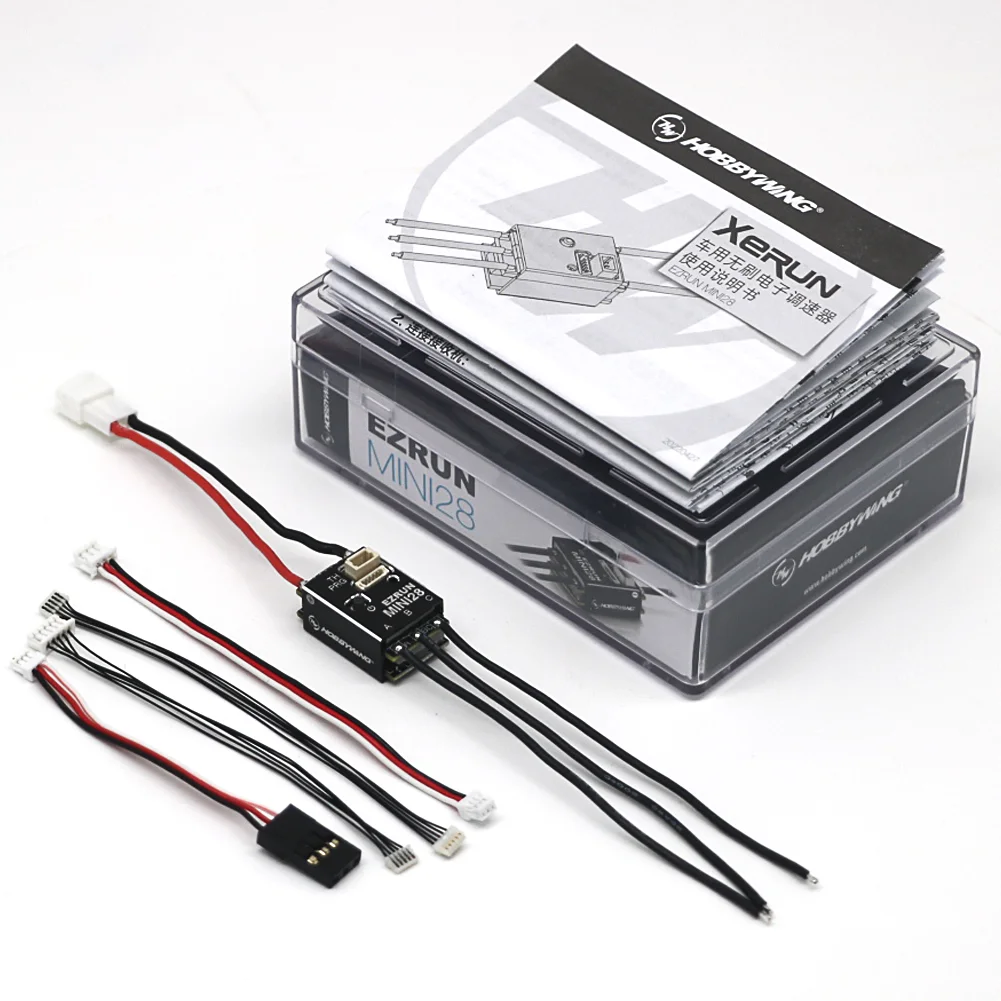 

Hobbywing EzRun 1626 SD 3500 / 5000 / 6500KV Sensored Brushless Motor with MINI28 30A ESC For 1/28 GL Racing/Drift Car