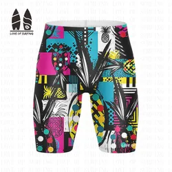 New Swimming Jammer Men's Swim Trunks Swim Shoirts Water Sport Comfort Adult Dry Quick Swimsuit Quick Dry Breathable Beach Wear