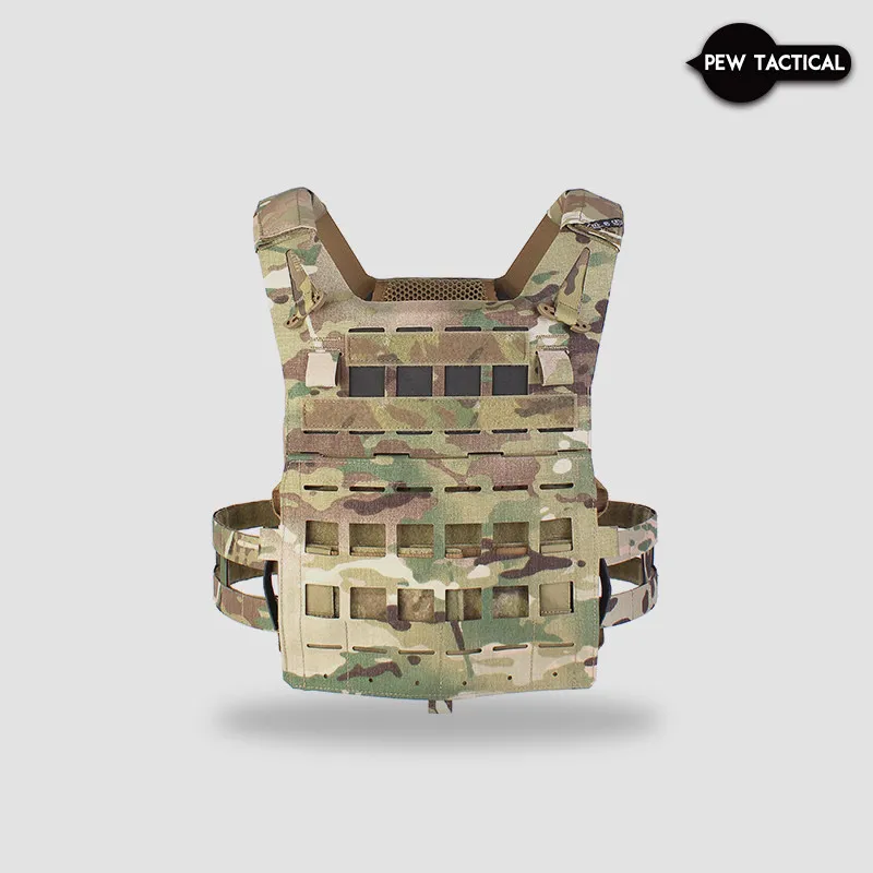

PEWTAC SPC Lightweight Tactical Vest Airlite Laser Cutting Original Composite Fabric Camouflage VT08