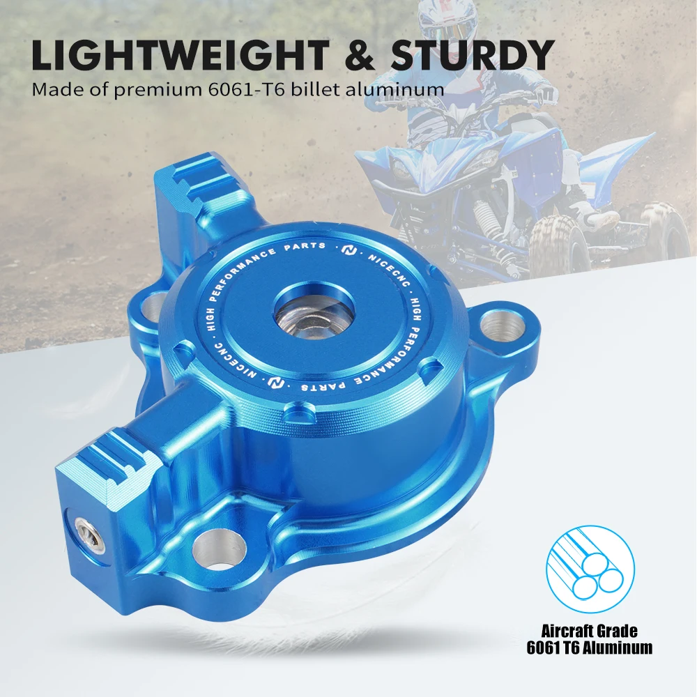 For YFZ450R NICECNC Motorcycle ATV Oil Filter Clear Cover For Yamaha YFZ450R 2009-2024 YFZ450X WR250F WR450F YZ250F YZ450F