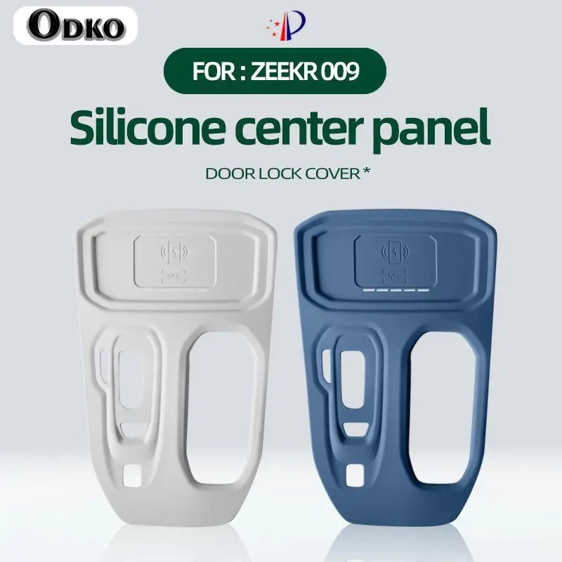 For Zeekr 009 Special Silicone Mat Interior Protection Cover Car Modification Accessories Dashboard Panel Car Interior Goods