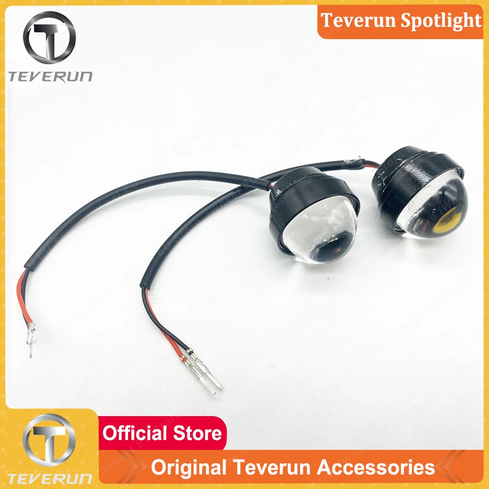 Original Teverun Fighter Supreme Deck Light Turn Signal Spotlight Deck Front Rear Spolilight Official Teverun Accessories