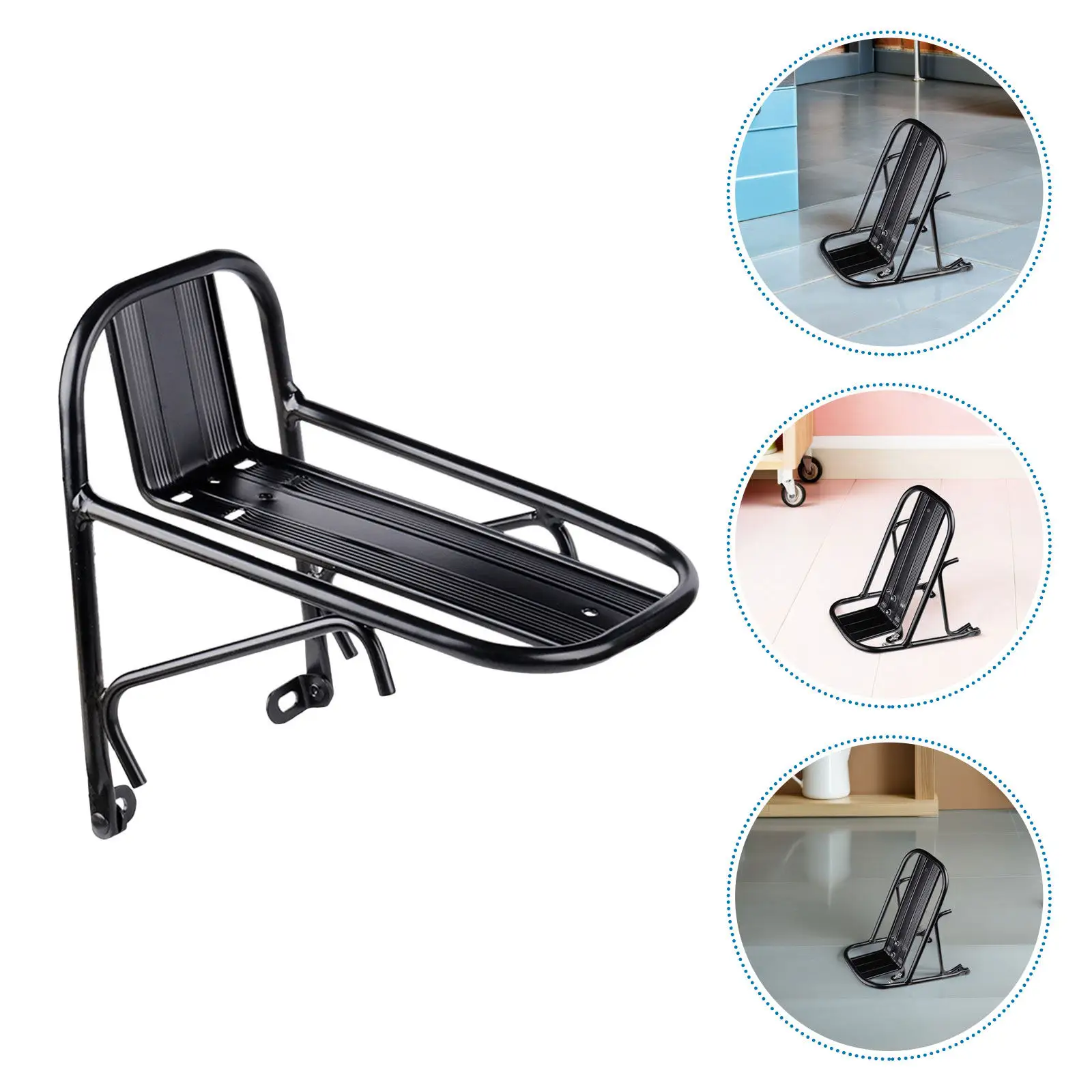 

Комплект из 2-х передних велосипедных багажников на вилку, прочные металлические, для туринга, поездок на работу, кемпинга, для тяжелых грузов