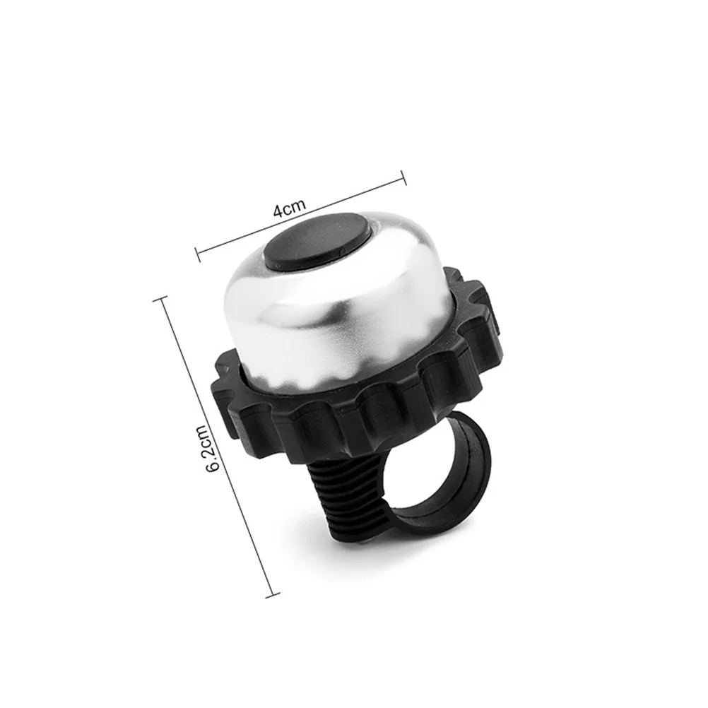 

3Pcs Rotating Bell Loud Aluminum Alloy Anti-Rust Bike Horn for Mountain Road Folding Bicycle Early Warning Safety Accessory
