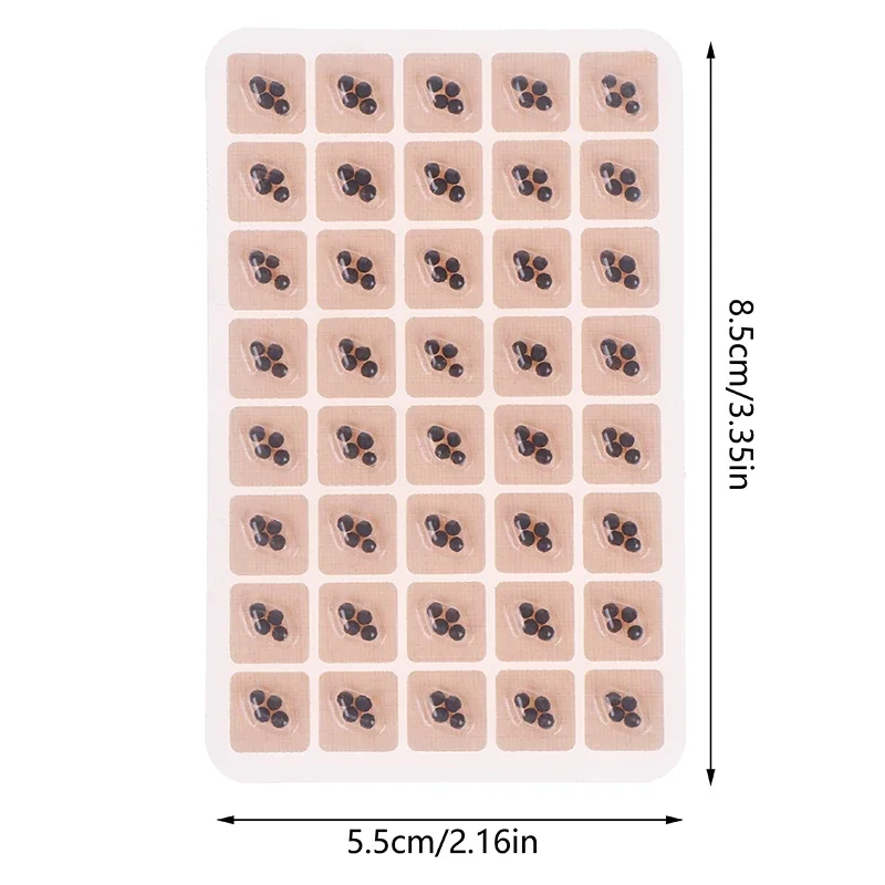 400 بقع الأذن الرعاية بذور الوخز بالإبر الأذني المتاح الأذن ملصقات العلاج بالتدليك إبرة التصحيح الأذني الأذني العلاج #6