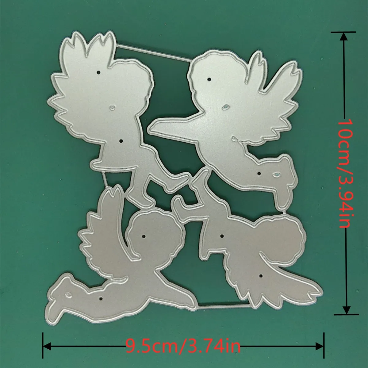 Metal cutting dies cut die mold Angel decoration Scrapbook paper craft knife mould blade punch stencils