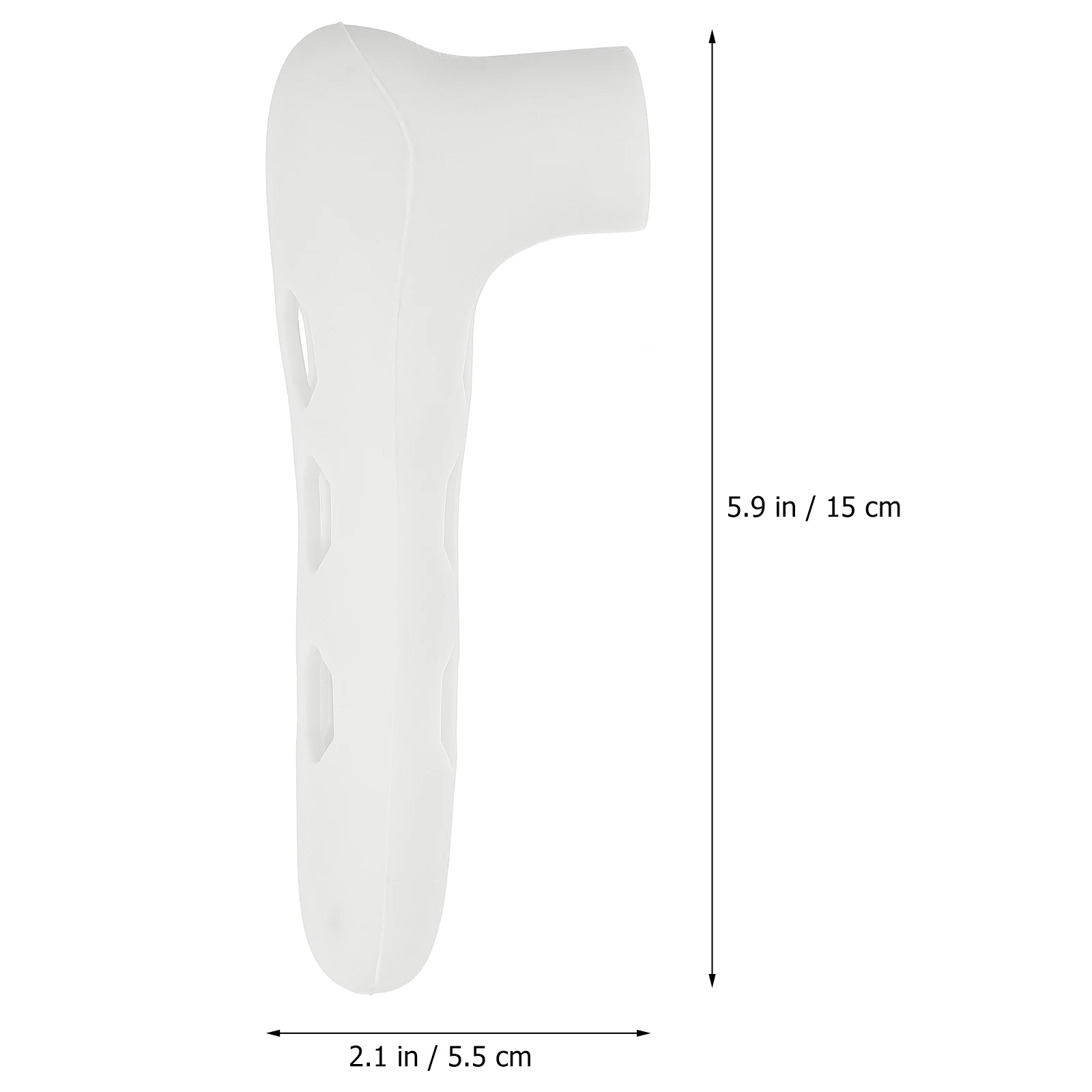 2 pçs maçaneta da porta cobre porta de silicone h capas protetoras anticolisão bebê seguro uso doméstico lareira guarda maçaneta da porta manga