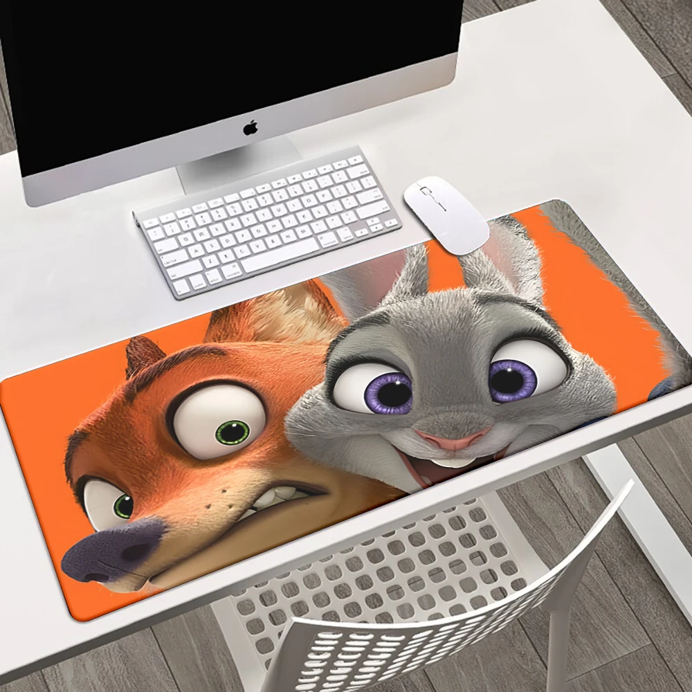 Zootopia Mouse Pad Keyboard Gaming Accessories Mouse Mats Game Office Computer PC Gamer Laptop Desk Mat,Table Mat Coasters