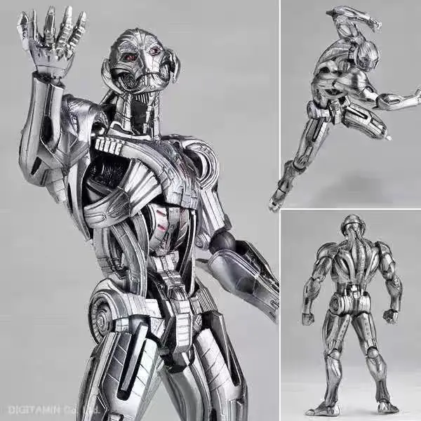 

Yamaguchi Style Ultron PVC Movable Action Figure - the Avengers Iron Man Soldier Collectible Handmade Articulated Toy