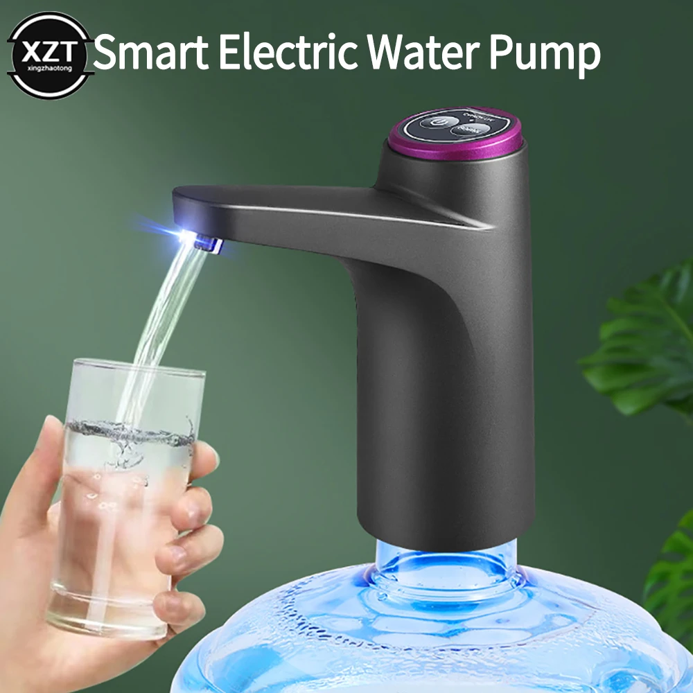 1PC Water Pump 19 Liter Water dispenser Mini USB Charging Automatic Electric Bucket Water Pressurization Device Water Dispenser