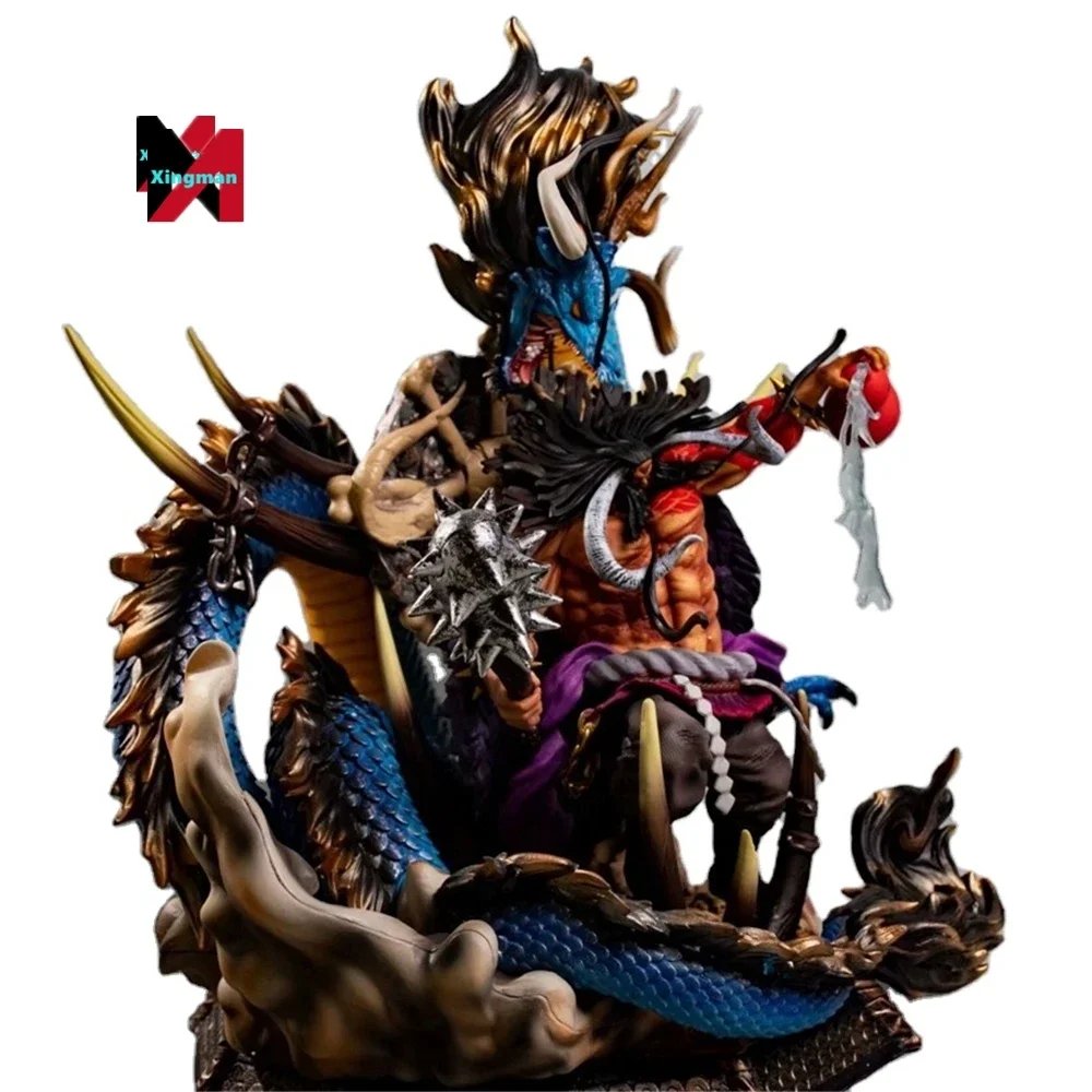 50 CM Fifuras De Anime GK Kaido Figure Cartoon PVC Character Model Cosplay Action Figures One Pieced Resin Figurine Statue