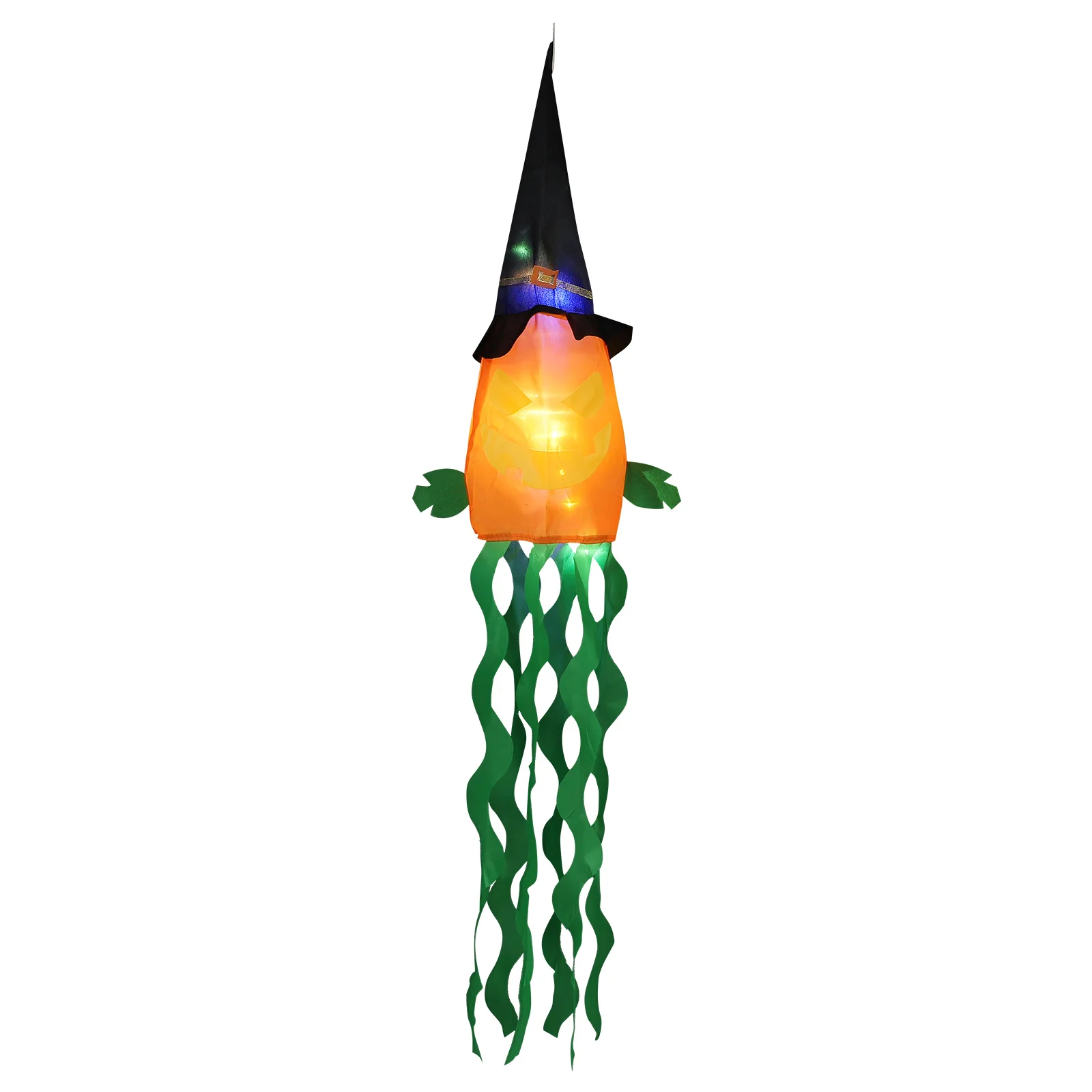 

Pumpkin Hanging Light For Halloween Outdoor Yard Party Windsock Decoration Ghostly Glow Festival Spooky