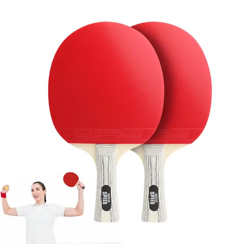 Kids Table Tennis Paddle Kit Ping-Pong Paddle Set Portable Paddle Set Ball Rackets Handheld Ball Rackets Outdoor Training Table