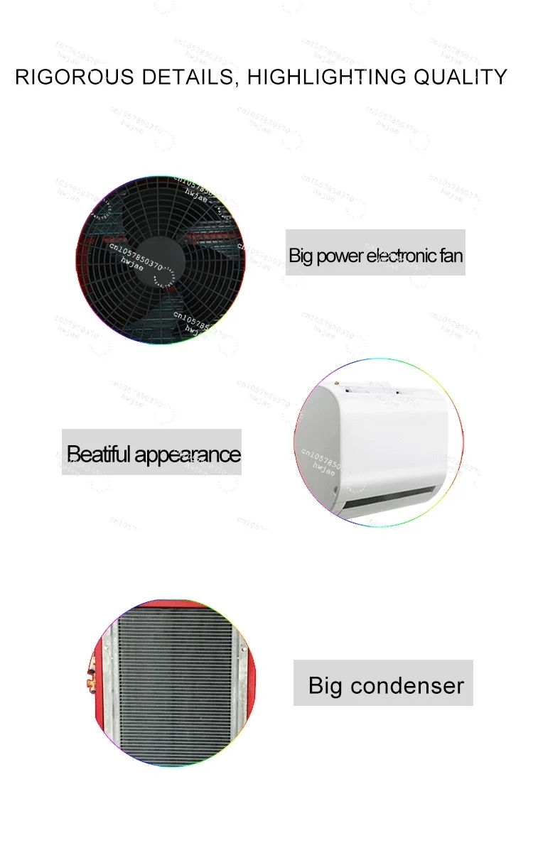 

Auto 12v 24v Electric Truck Air Conditioning Units APU Van RV Parking Car Air Conditioner