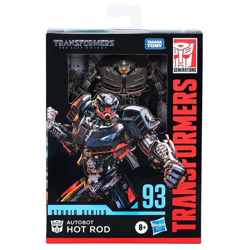 Hasbro Transformers Studio Series SS93 Autobot Hot Road 12Cm Deluxe Class Anime Originele Action Figure Model Speelgoed Cadeau Collectie